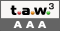TAW. Nivel triple A. WCAG 1.0 WAI
